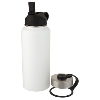 Borraccia sportiva Supra da 1l con isolamento sottovuoto in rame con 2 coperchi