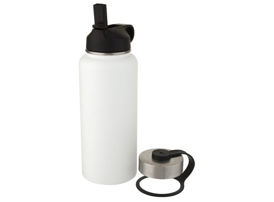 Borraccia sportiva Supra da 1l con isolamento sottovuoto in rame con 2 coperchi
