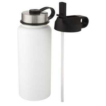 Borraccia sportiva Supra da 1l con isolamento sottovuoto in rame con 2 coperchi
