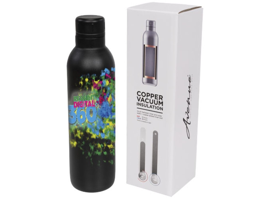 Borraccia sportiva termica Odin con isolamento sottovuoto in rame da 510 ml