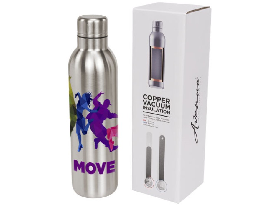 Borraccia sportiva termica Odin con isolamento sottovuoto in rame da 510 ml