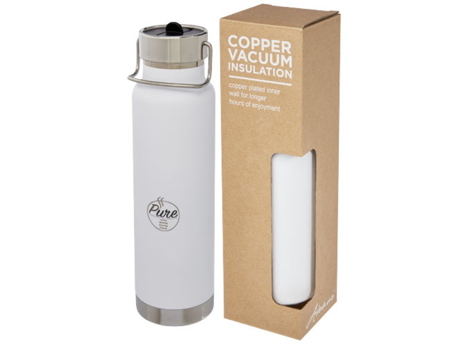 Borraccia sportiva Thor da 750 ml con isolamento sottovuoto in rame