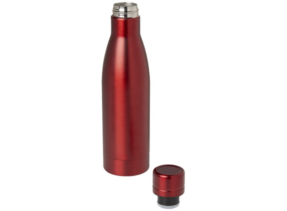 Borraccia termica con isolamento sottovuoto in rame e acciaio inossidabile riciclato certificato RCS da 500 ml Vasa