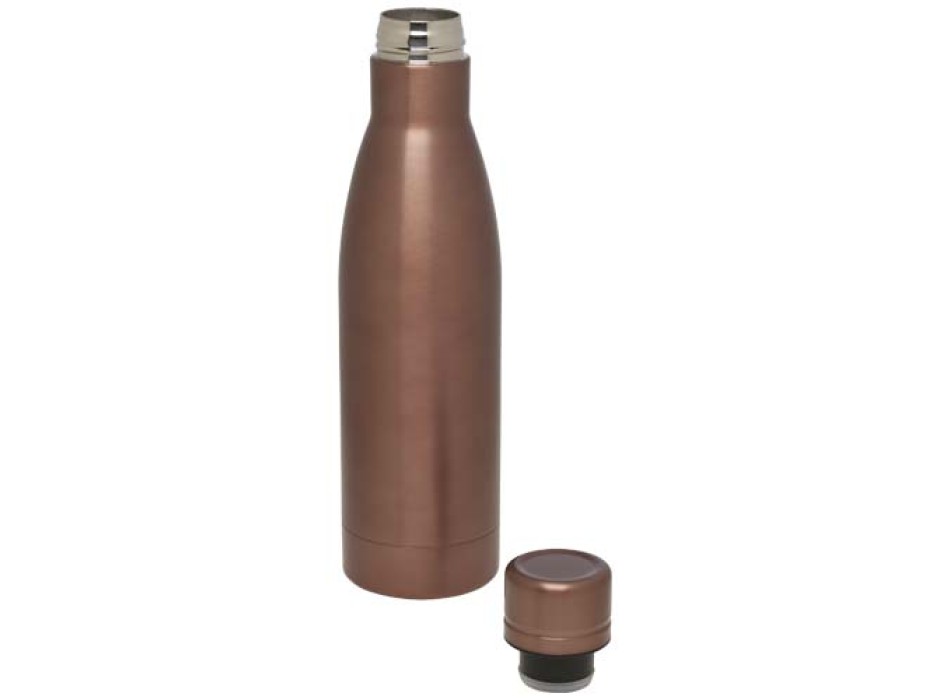Borraccia termica con isolamento sottovuoto in rame e acciaio inossidabile riciclato certificato RCS da 500 ml Vasa