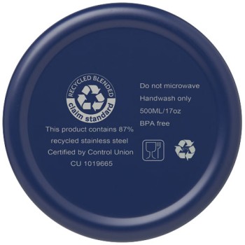 Borraccia termica con isolamento sottovuoto in rame e acciaio inossidabile riciclato certificato RCS da 500 ml Vasa