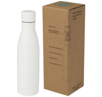 Borraccia termica con isolamento sottovuoto in rame e acciaio inossidabile riciclato certificato RCS da 500 ml Vasa