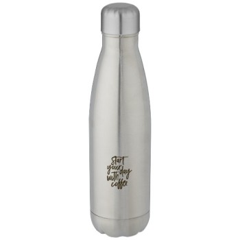 Borraccia termica in acciaio inossidabile riciclato certificato RCS con isolamento sottovuoto in rame da 500 ml Cove 