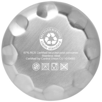 Borraccia termica in acciaio inossidabile riciclato certificato RCS con isolamento sottovuoto in rame da 500 ml Cove 