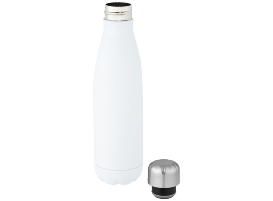 Borraccia termica in acciaio inossidabile riciclato certificato RCS con isolamento sottovuoto in rame da 500 ml Cove 