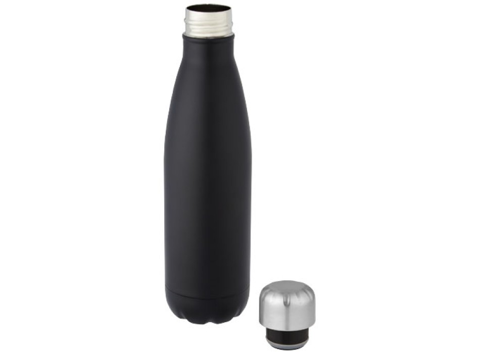 Borraccia termica in acciaio inossidabile riciclato certificato RCS con isolamento sottovuoto in rame da 500 ml Cove 