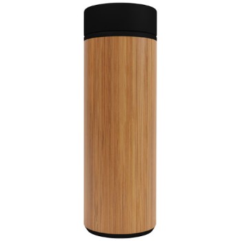 Borraccia termica SCX.design D11 da 500 ml in bambù