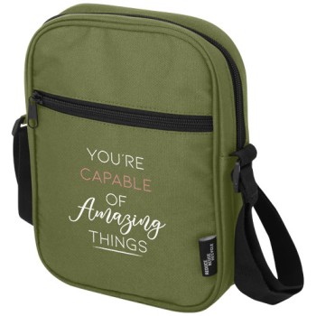 Borsa a tracolla in materiale riciclato certificato GRS Byron 2l