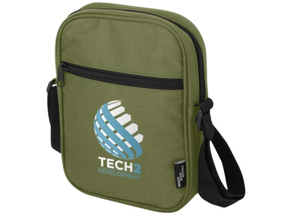 Borsa a tracolla in materiale riciclato certificato GRS Byron 2l