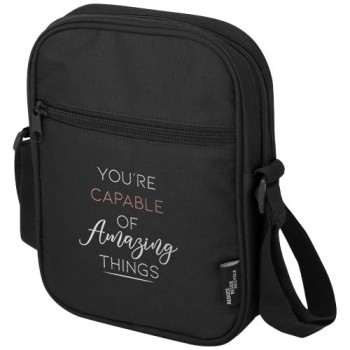 Borsa a tracolla in materiale riciclato certificato GRS Byron 2l