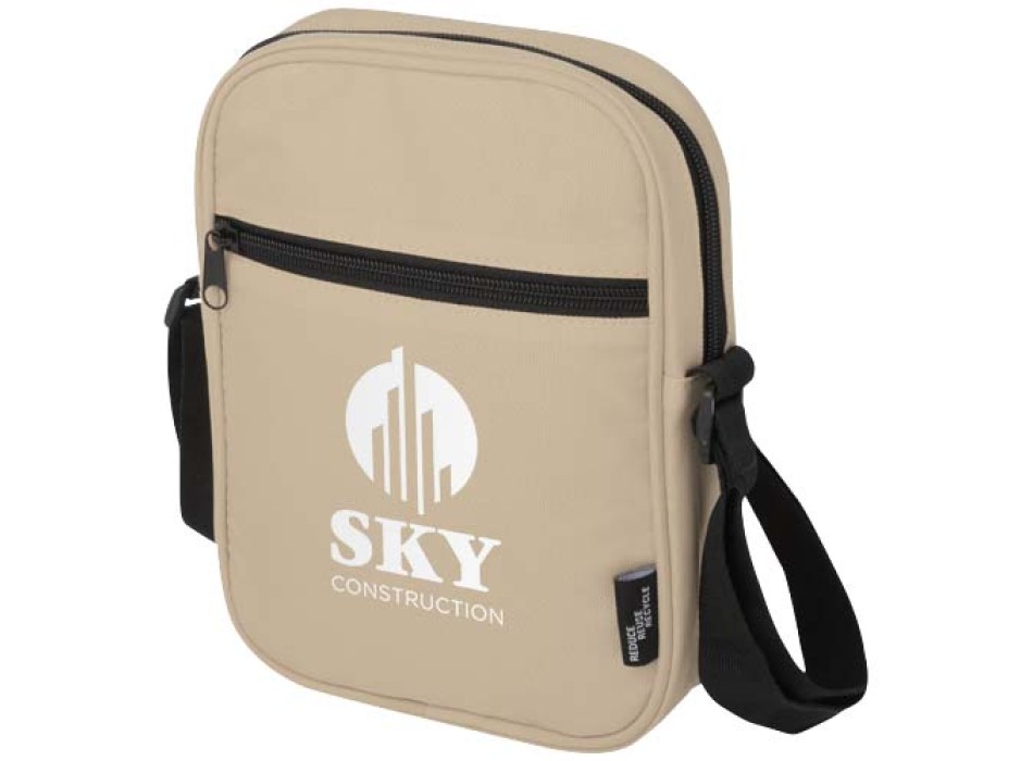 Borsa a tracolla in materiale riciclato certificato GRS Byron 2l