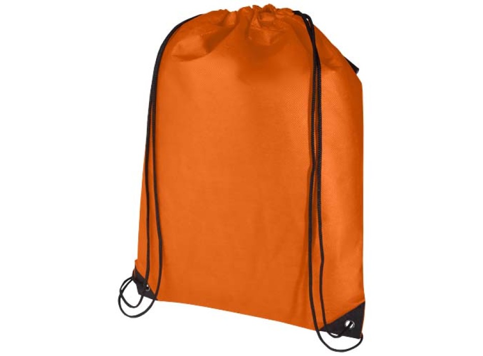 Borsa con coulisse in tessuto non tessuto riciclato certificato GRS Evergreen - 5L