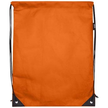 Borsa con coulisse in tessuto non tessuto riciclato certificato GRS Evergreen - 5L