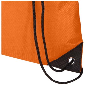Borsa con coulisse in tessuto non tessuto riciclato certificato GRS Evergreen - 5L