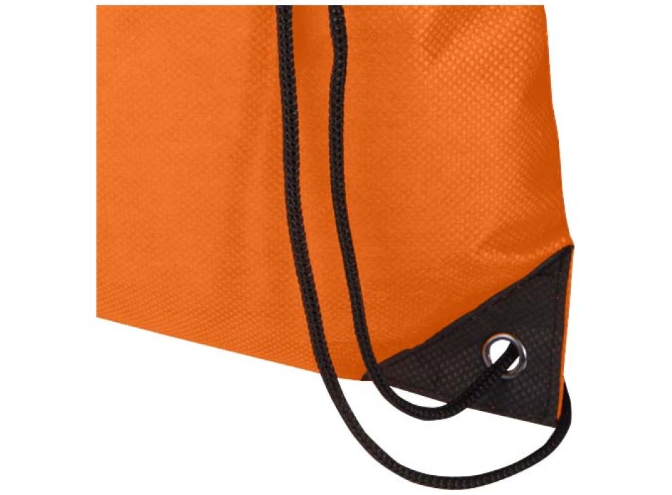 Borsa con coulisse in tessuto non tessuto riciclato certificato GRS Evergreen - 5L