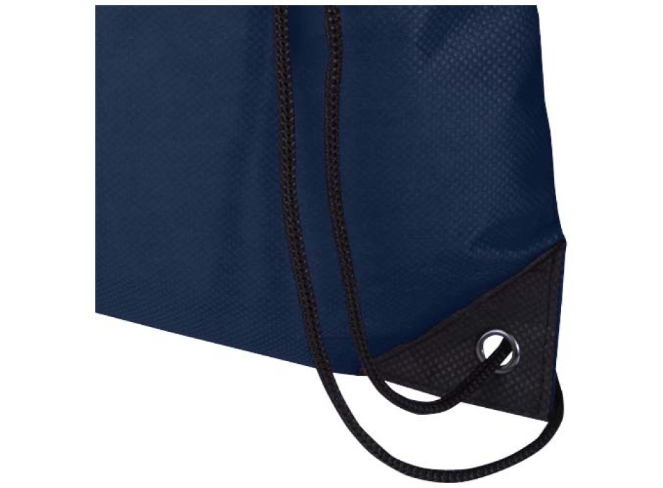 Borsa con coulisse in tessuto non tessuto riciclato certificato GRS Evergreen - 5L