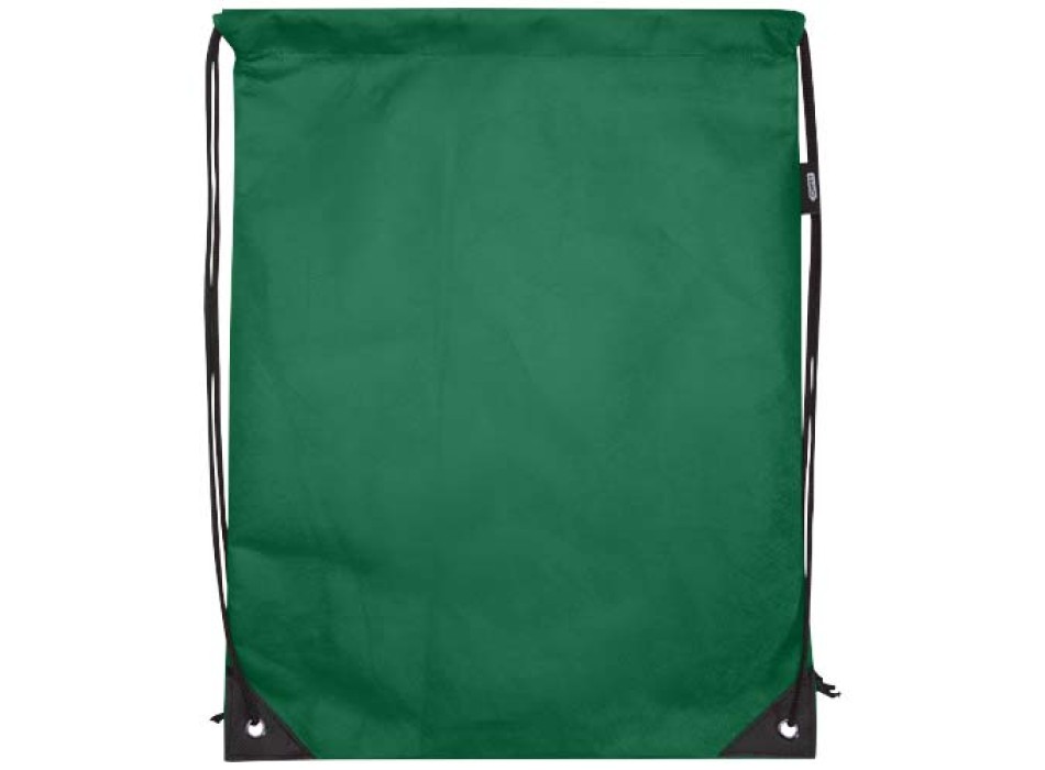 Borsa con coulisse in tessuto non tessuto riciclato certificato GRS Evergreen - 5L
