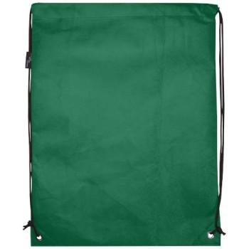 Borsa con coulisse in tessuto non tessuto riciclato certificato GRS Evergreen - 5L