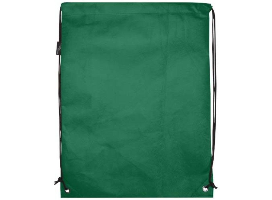 Borsa con coulisse in tessuto non tessuto riciclato certificato GRS Evergreen - 5L