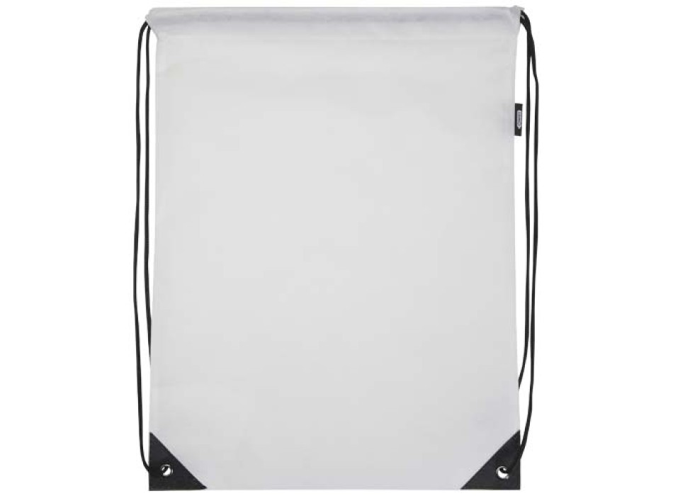 Borsa con coulisse in tessuto non tessuto riciclato certificato GRS Evergreen - 5L