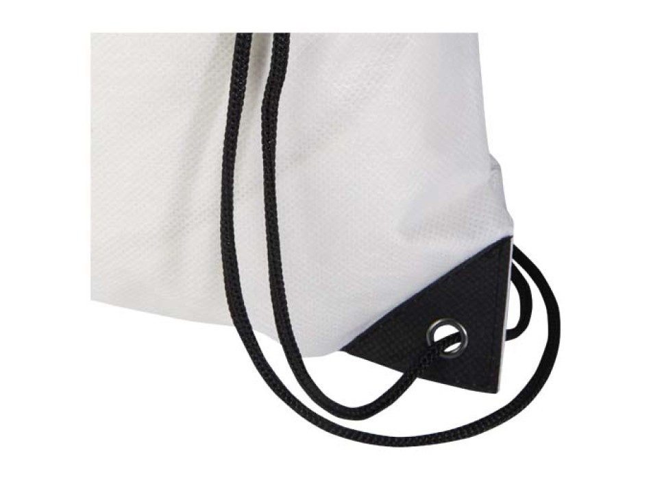 Borsa con coulisse in tessuto non tessuto riciclato certificato GRS Evergreen - 5L