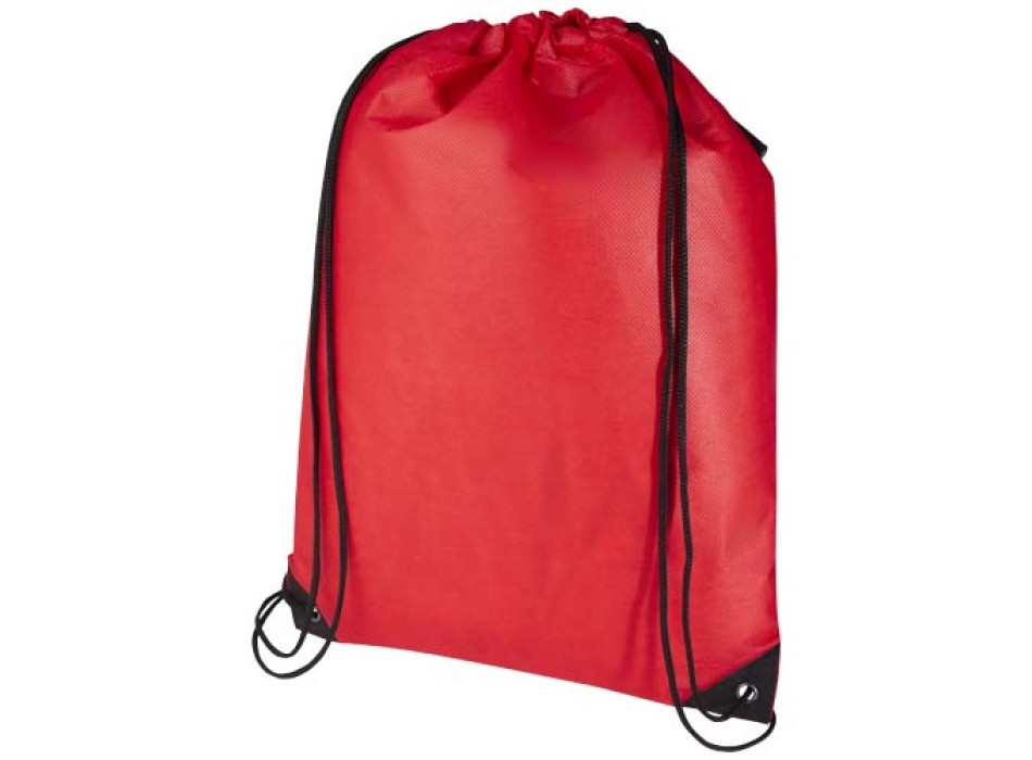 Borsa con coulisse in tessuto non tessuto riciclato certificato GRS Evergreen - 5L