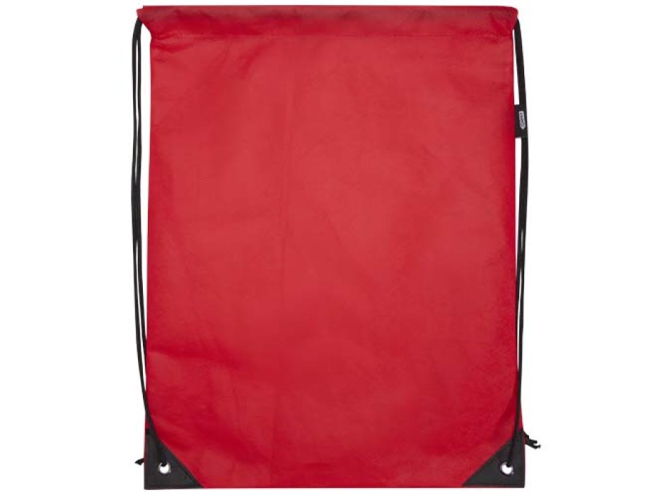 Borsa con coulisse in tessuto non tessuto riciclato certificato GRS Evergreen - 5L