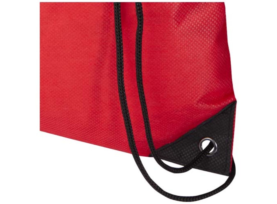 Borsa con coulisse in tessuto non tessuto riciclato certificato GRS Evergreen - 5L