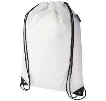Borsa con coulisse in tessuto non tessuto riciclato certificato GRS Evergreen - 5L