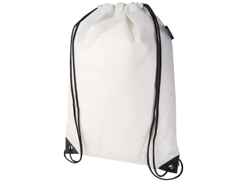 Borsa con coulisse in tessuto non tessuto riciclato certificato GRS Evergreen - 5L