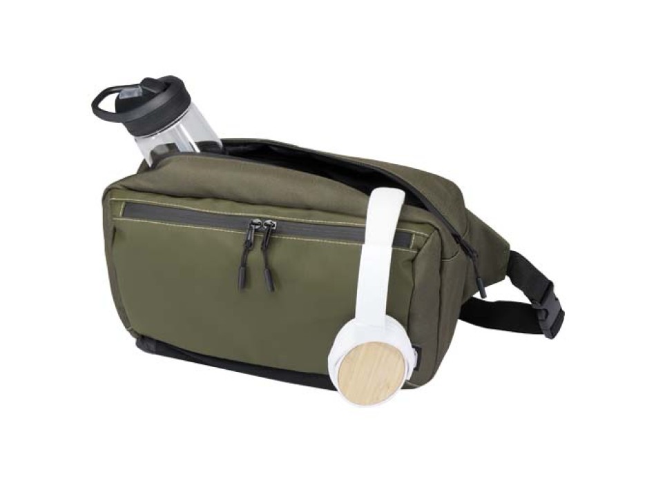 Borsa modulare monospalla in materiale riciclato certificato GRS Roam