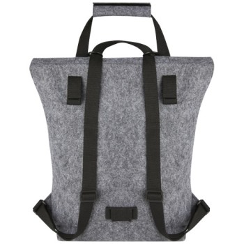 Borsa per bicicletta con chiusura arrotolabile in feltro riciclato GRS Felta - 13L