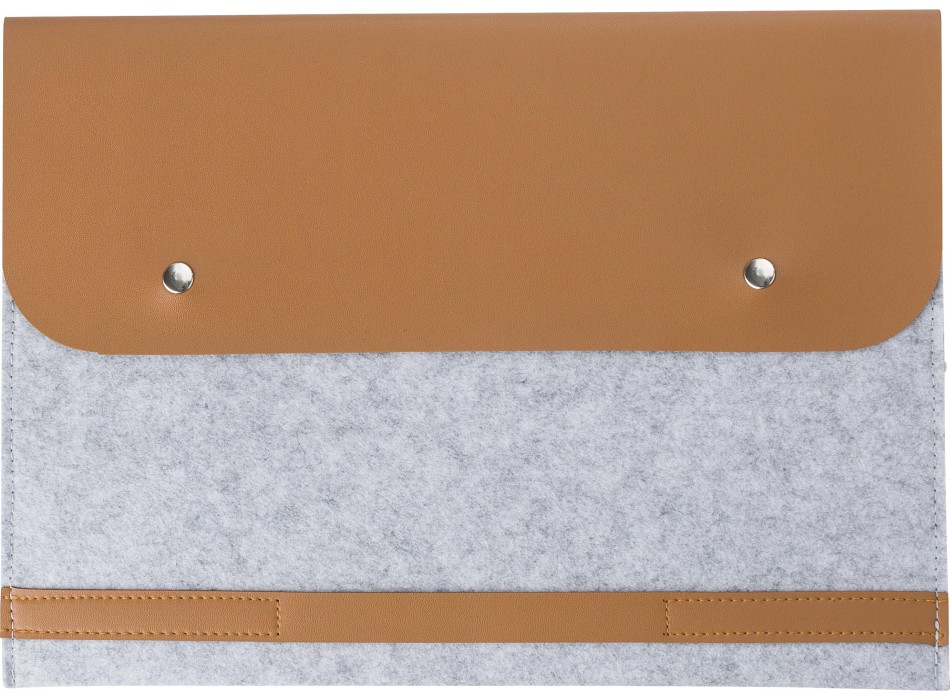 Borsa per laptop in feltro rPET Jonathan