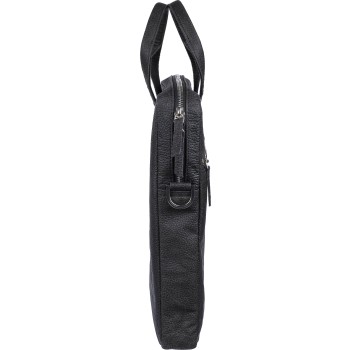 Borsa per laptop in pelle di pomodoro Lillian
