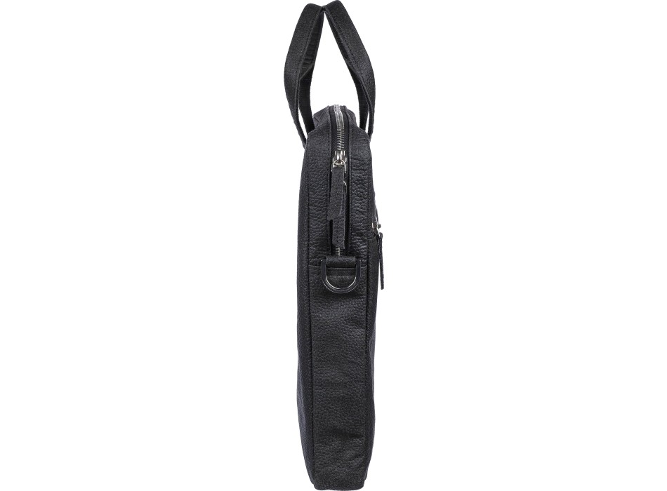 Borsa per laptop in pelle di pomodoro Lillian