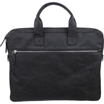 Borsa per laptop in pelle di pomodoro Lillian