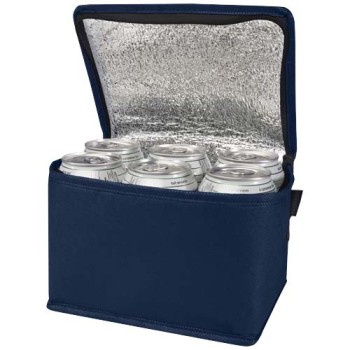 Borsa termica con capacità per 6 lattine in tessuto non tessuto riciclato certificato GRS Spectrum - 4L