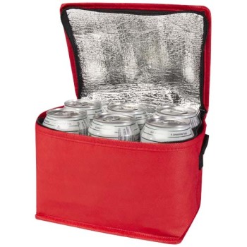 Borsa termica con capacità per 6 lattine in tessuto non tessuto riciclato certificato GRS Spectrum - 4L