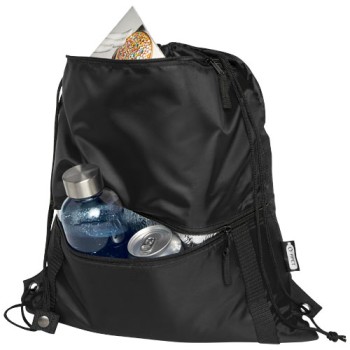 Borsa termica con coulisse in materiale riciclato Adventure - 9L