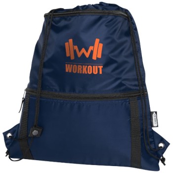 Borsa termica con coulisse in materiale riciclato Adventure - 9L
