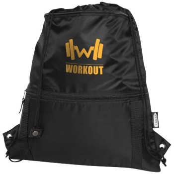 Borsa termica con coulisse in materiale riciclato Adventure - 9L