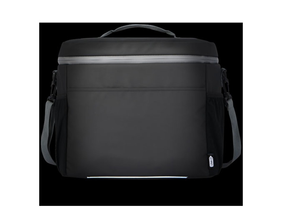 Borsa termica per 20 lattine in materiale riciclato certificato GRS Aqua - 22 L