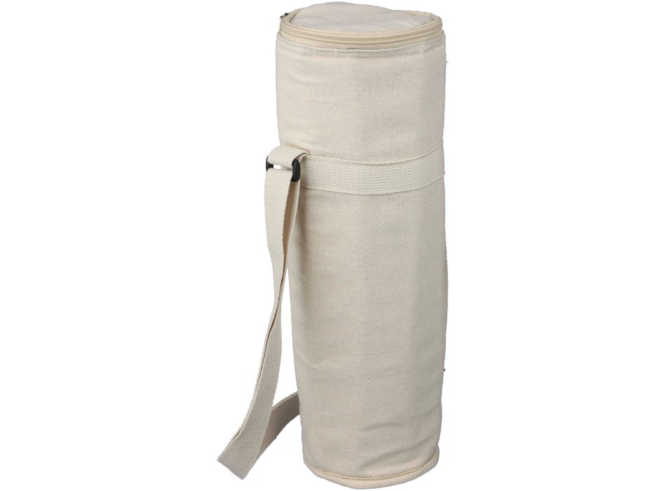 Borsa termica per bottiglie in cotone riciclato 270 g/m2 Eugene