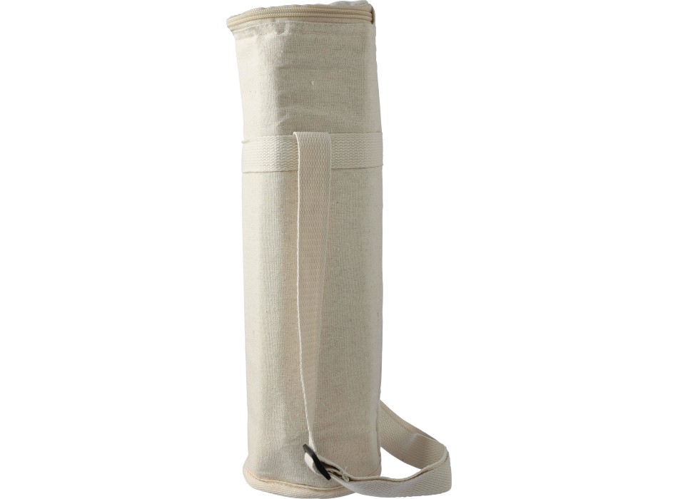 Borsa termica per bottiglie in cotone riciclato 270 g/m2 Eugene