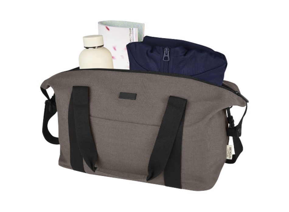 Borsone sportivo in canvas riciclato certificato GRS Joey - 25L