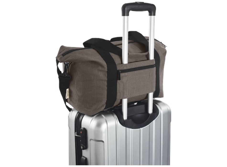 Borsone sportivo in canvas riciclato certificato GRS Joey - 25L